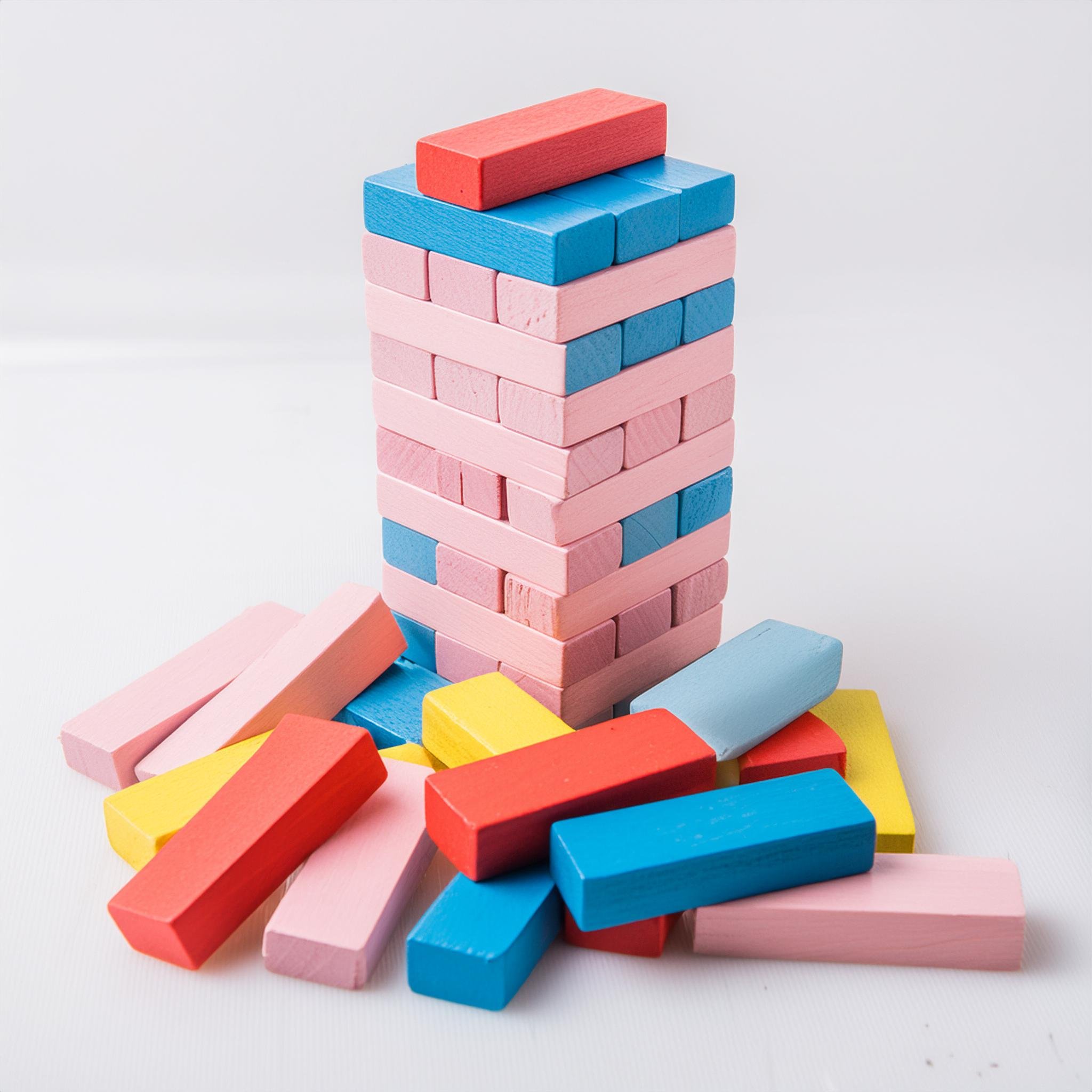 Bunte Stapelblöcke
